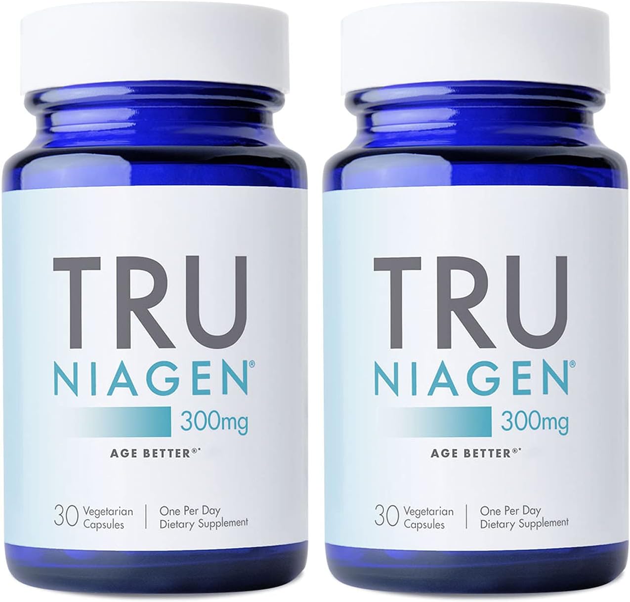 TRU NIAGEN Suplemento de NAD+ Patentado, 300mg de Niagen, 90 Servicios | Nicotinamida Ribósido (NR)