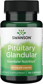 Swanson Glándula Pituitaria Cruda 80 Miligramos 60 Cápsulas
