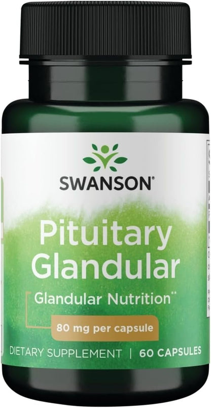 Swanson Raw Pituitary Glandular 80 Miligramos 60 Cápsulas – Image 1