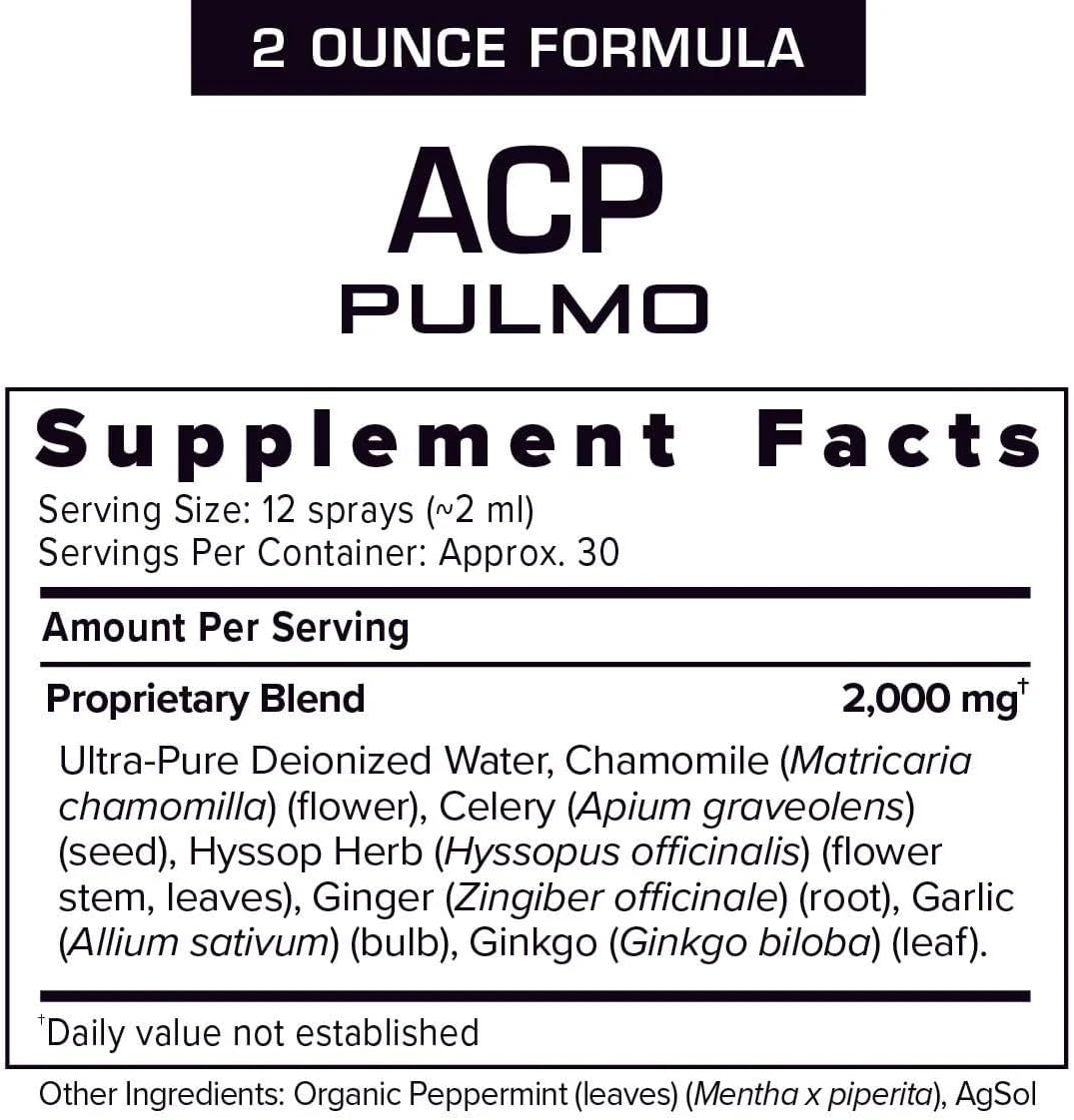 Results RNA ACP Pulmo Care – Apoyo Pulmonar Extra Fuerte, 60 ml (30 dosis)