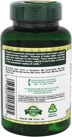 Nature's Bounty Vitamina E 1000 UI Cápsulas Blandas - 60 Cápsulas (Paquete de 2)