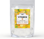 Unpretentious Vitamina C en Polvo - Ácido Ascórbico Puro, Bolsa Resellable (85 g)