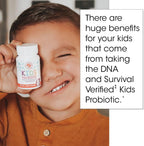 Silver Fern Brand Kids Ultimate Probiotic - 2 Botellas - 30 Comprimidos Masticables C/U - Sin Azúcar ni Gluten - Suplemento Infantil con Cepas Bacillus