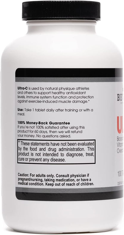 Beverly International Ultra-C, 100 Comprimidos de Vitamina C de Liberación Prolongada, 2000 mg – Image 3