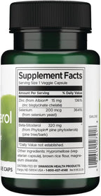 Swanson Ultra High Potency Beta-Sitosterol 30 Cápsulas Veganas (2 Unidades)