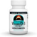 Source Naturals Vitamina D-3 Fast Melt - 120 Comprimidos Sabor Cereza Negra y Melocotón