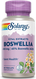 Solaray Boswellia Serrata - Extracto Estandarizado, Cápsulas Veganas, 60 uds