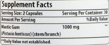 Amazing Formulas Mastic Gum 1000 mg | 60 Cápsulas – Image 6