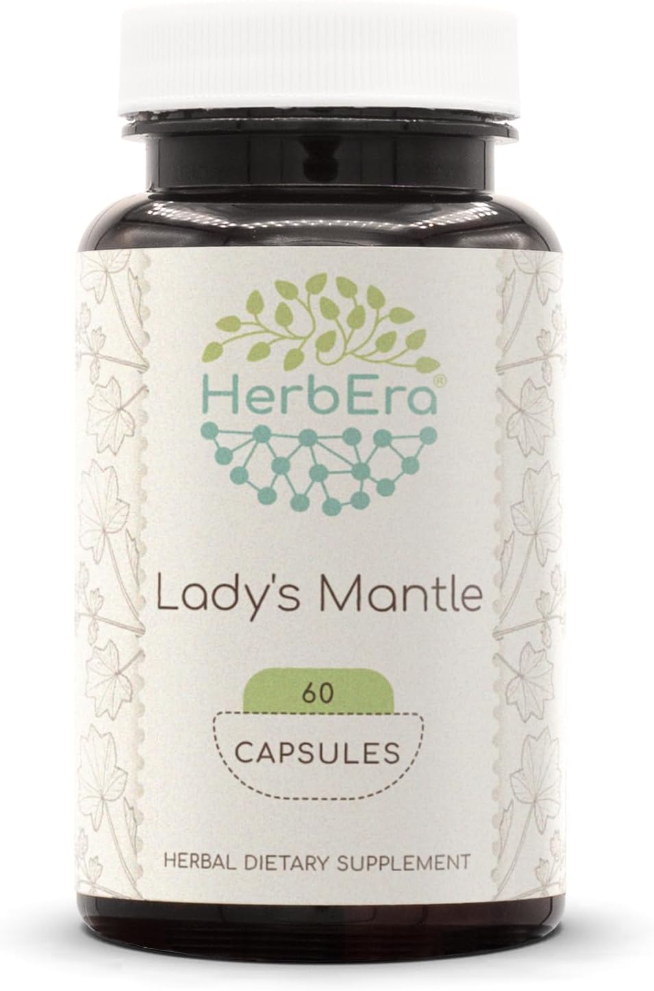 Lady's Mantle 60 Cápsulas, 400 mg - Alchemilla vulgaris (HerbEra)