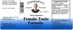 Christopher's Original Formulas Female Tonic Formula, 100 Comprimidos