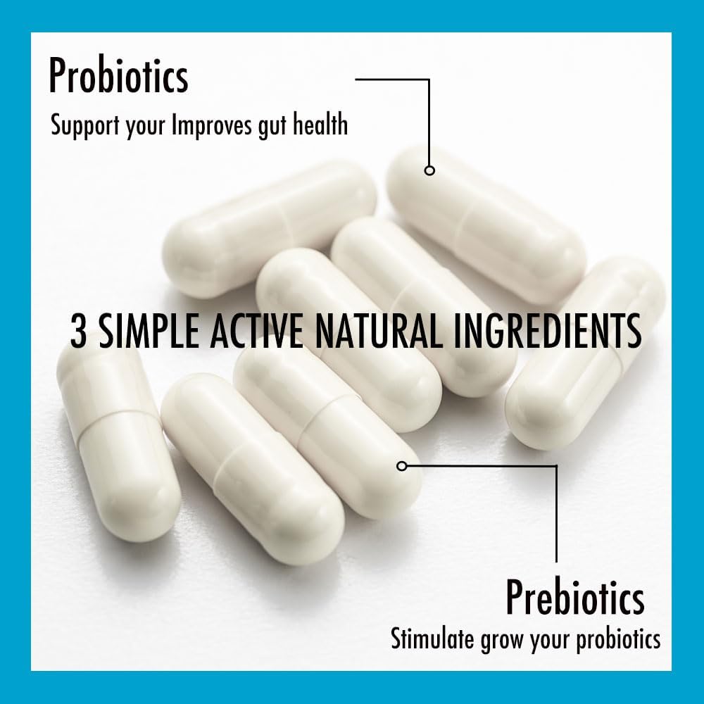 Probiohealth: Probióticos 6 mil millones UFC, para hombres y mujeres, Lactobacillus casei KE-99, FOS, Trehalosa, 60 cápsulas vegetarianas