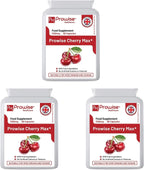 Cherry Max+ - 2100mg Montmorency con Black Cherry (90 Cápsulas Veganas)