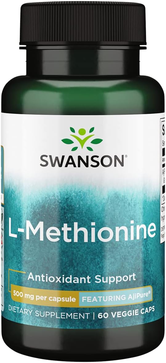 Swanson ULT L-Metionina 500 mg - 60 Cápsulas Vegetales
