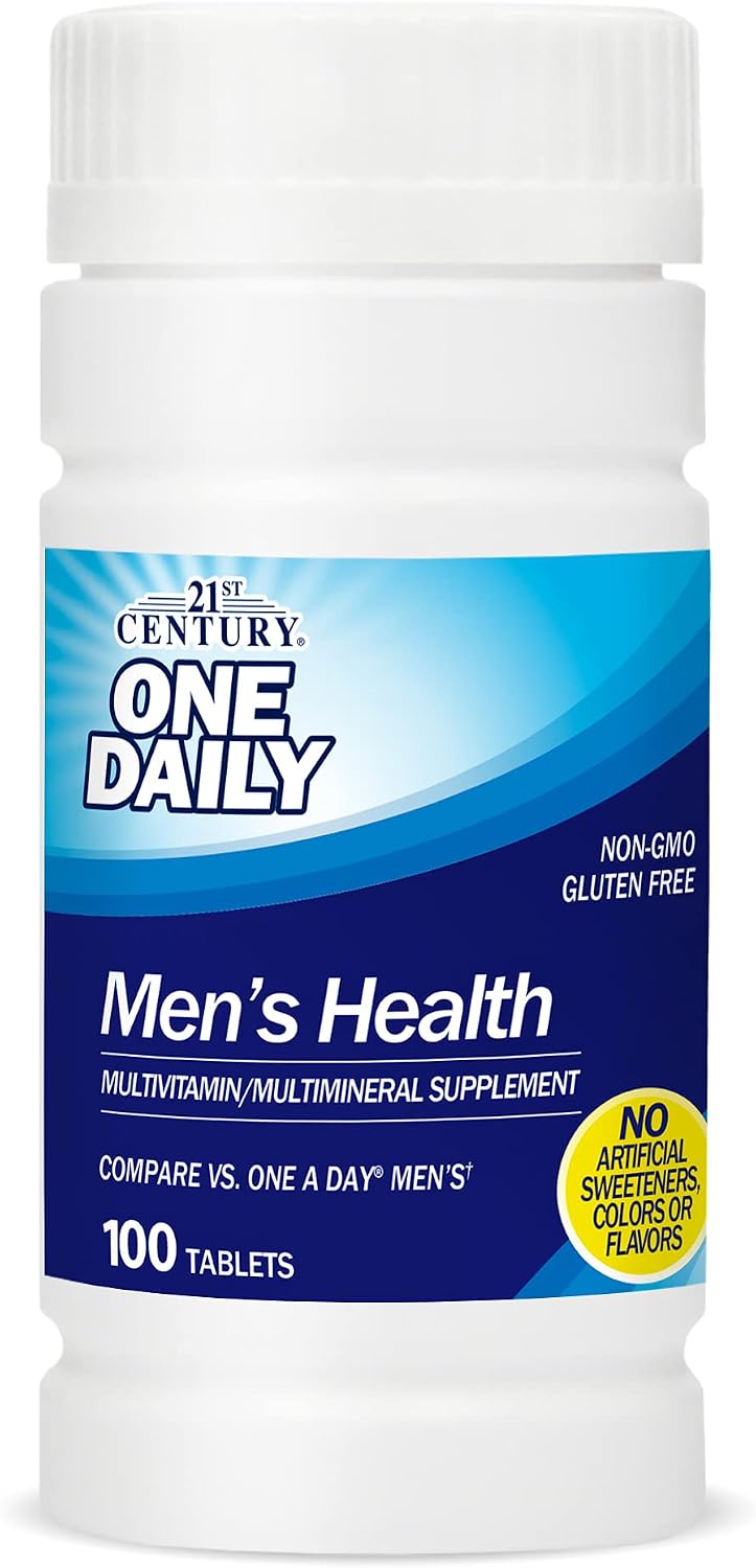 21st Century One Daily Hombres Tabletas para la Salud, 100 Comprimidos