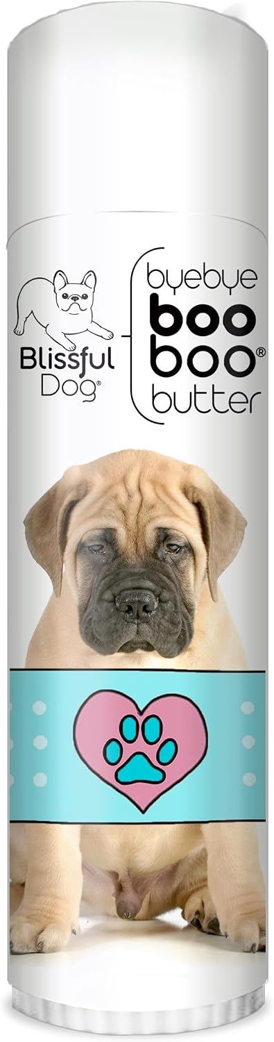 The Blissful Dog .50 oz Tube Bullmastiff – Manteca de karité (shea butter): Conocida por sus propiedades – Image 1