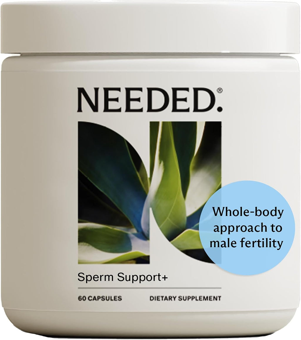 Needed. Sperm Support - Suplemento de Fertilidad Masculina - 60 Cápsulas