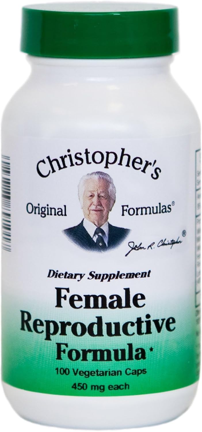 Christopher's Original Formulas Fórmula Femenina – 100 Cápsulas Vegetarianas – Mezcla de Hierbas para Mujeres