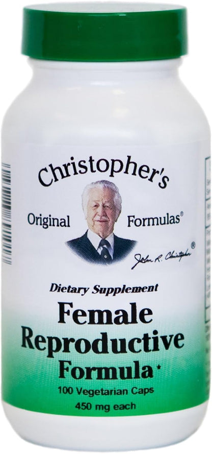Christopher's Original Formulas Fórmula Femenina – 100 Cápsulas Vegetarianas – Mezcla de Hierbas para Mujeres – Image 1