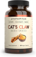 Primal Health Foods Garra de Gato Orgánica 1000 mg 60 Cápsulas | Apoyo Inmunitario, Digestión y Articulaciones | Vegano, Ecológico, Sin OGM y Sin Gluten