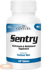 21st Century Sentry Men Multivitamin, 120 Comprimidos