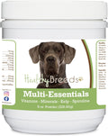 Healthy Breeds Great Dane, Blue, Multi-Essentials Powder para Perros - Suplemento de Vitaminas y Minerales - 227 g