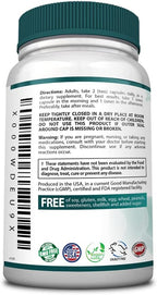 Solución natural para el crecimiento del cabello / Complemento alimenticio, 1 botella – 60 cápsulas
