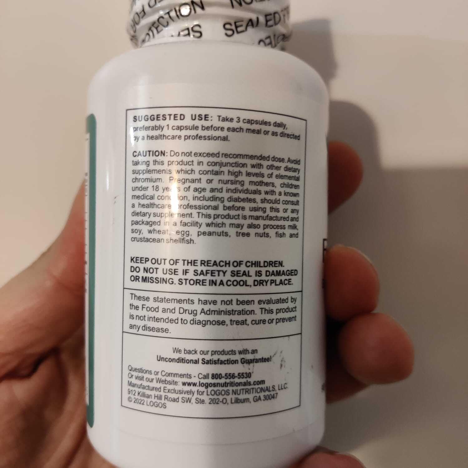 FitCose 1C – Complemento con Berberina, Cromo y Canela