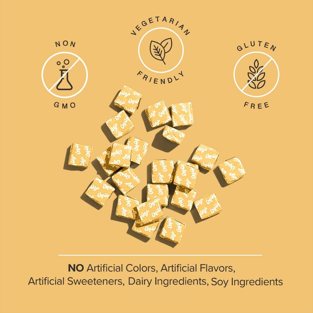 Chewsy Youthful Skin - Gomitas de vitaminas para una piel radiante e hidratada, con ácido hialurónico, extracto de semilla de uva, antioxidantes y minerales, sabor frambuesa limón (envase de 6 días)