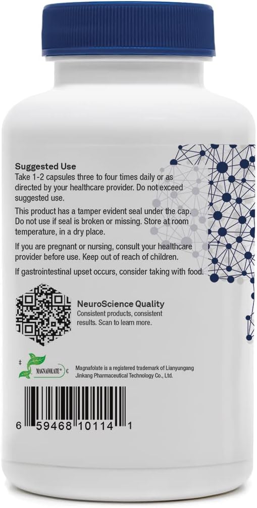 NeuroScience Calm G - Complemento para el Estrés y la Función Mitocondrial (90 comprimidos)