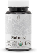 Garden Organics Nuez Moscada Orgánica 60 Cápsulas - Complemento Natural de Alta Potencia