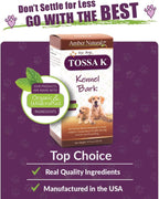 Amber NaturalZ Tossa K Kennel Bark - Suplementos Herbales para Perros y Cachorros