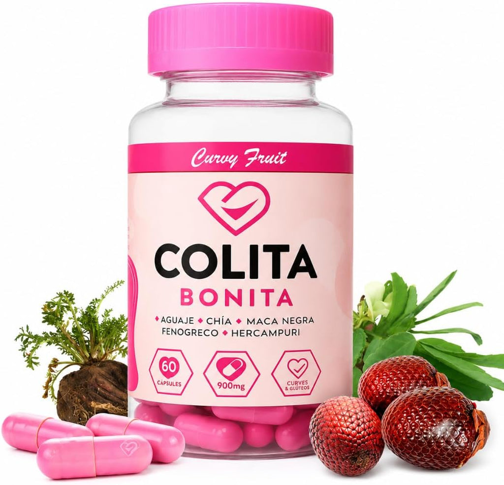 Colita Bonita: Complemento con Aguaje, Fenugreek, Maca Negra, Chía y Hercampuri