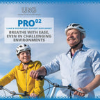 UNG Pro-O2 Suplemento de Soporte Pulmonar y Respiratorio, 725 mg, 60 Cápsulas