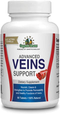 OFV Veins Support Suplemento para Venas - 60 Comprimidos - 100% Natural