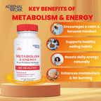 Adrenalwork Complemento para el Estrés con Ashwagandha Orgánica, Rhodiola y Albahaca Santa – 60 Cápsulas