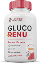 Gluco Renu 688 mg – Soporte de Glucógeno (3 Paquetes, 180 Cápsulas)