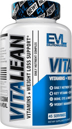 Evlution Nutrition VitaLean - Multivitamínico con Apoyo para Pérdida de Peso - 45 dosis