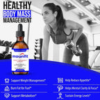 Mounfit Drops (Pack de 5) - Fórmula Natural - Suplemento Líquido para Hombres y Mujeres