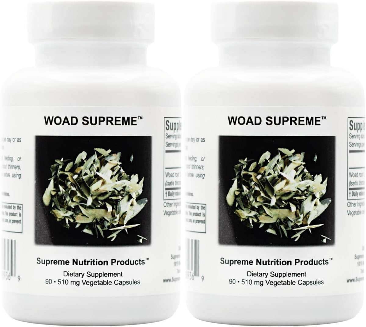 Supreme Nutrition Woad Supreme, 90 Cápsulas Vegetarianas de Raíz de Isatis Pura – Image 5