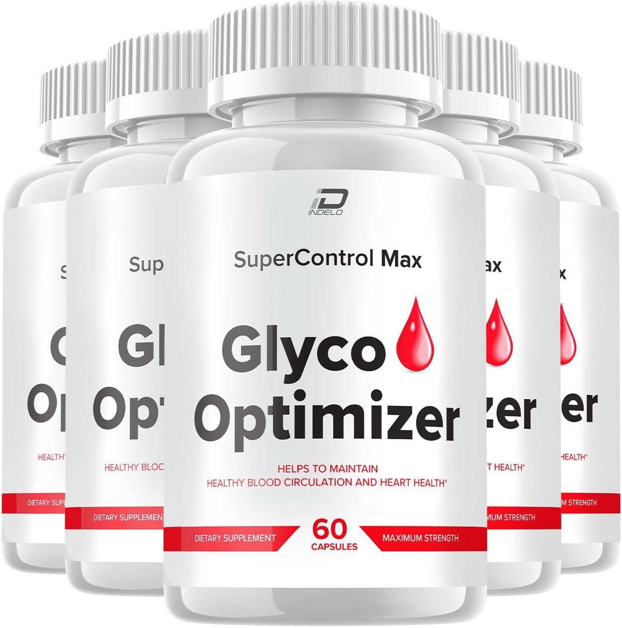 Super Control Max Glycogen Support - 5 Paquetes (300 Cápsulas)