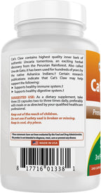 Best Naturals Uña de Gato 500 mg, 240 Cápsulas