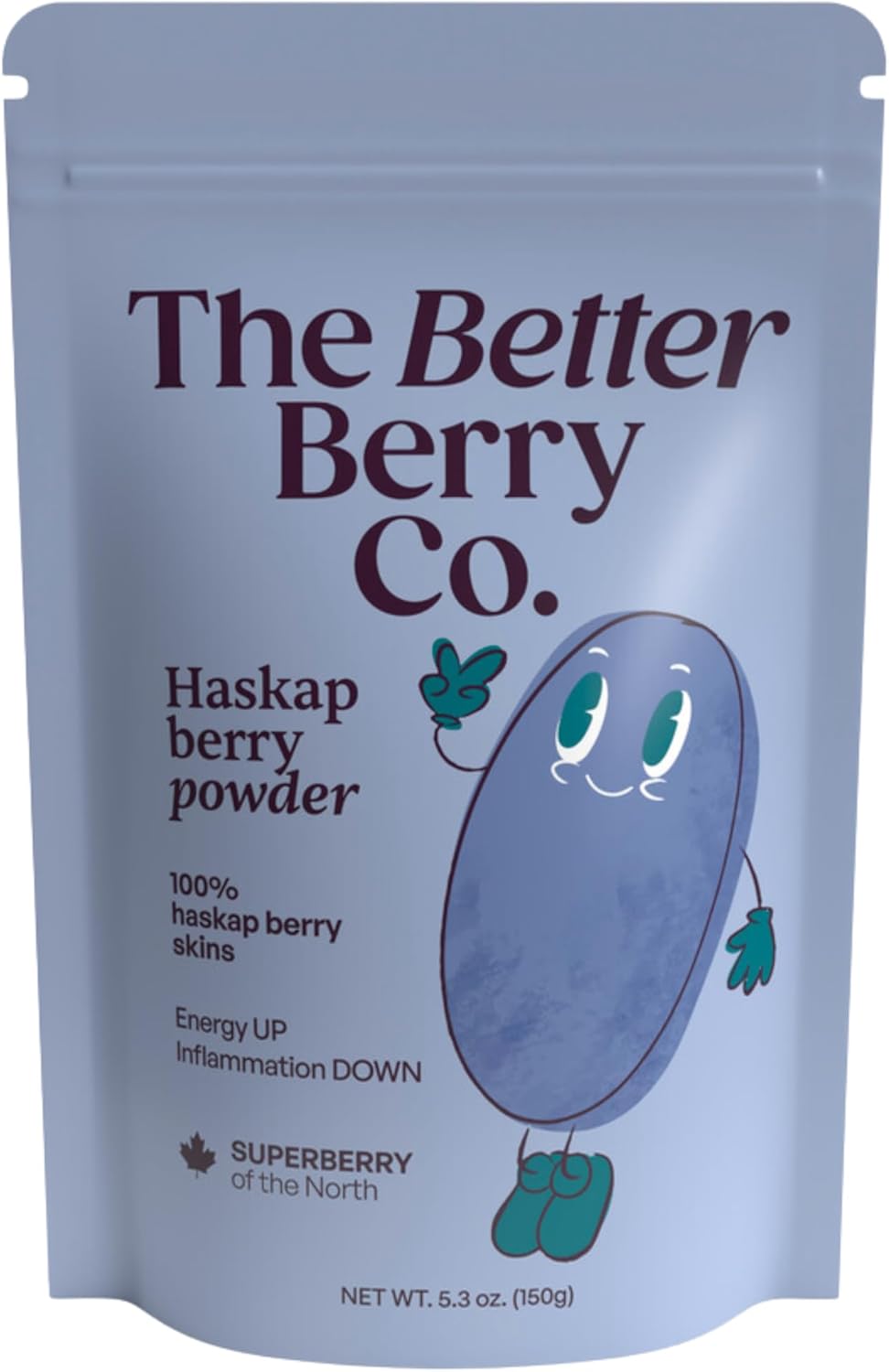 Polvo de Haskap Berry Puro - 30 Días de Suministro