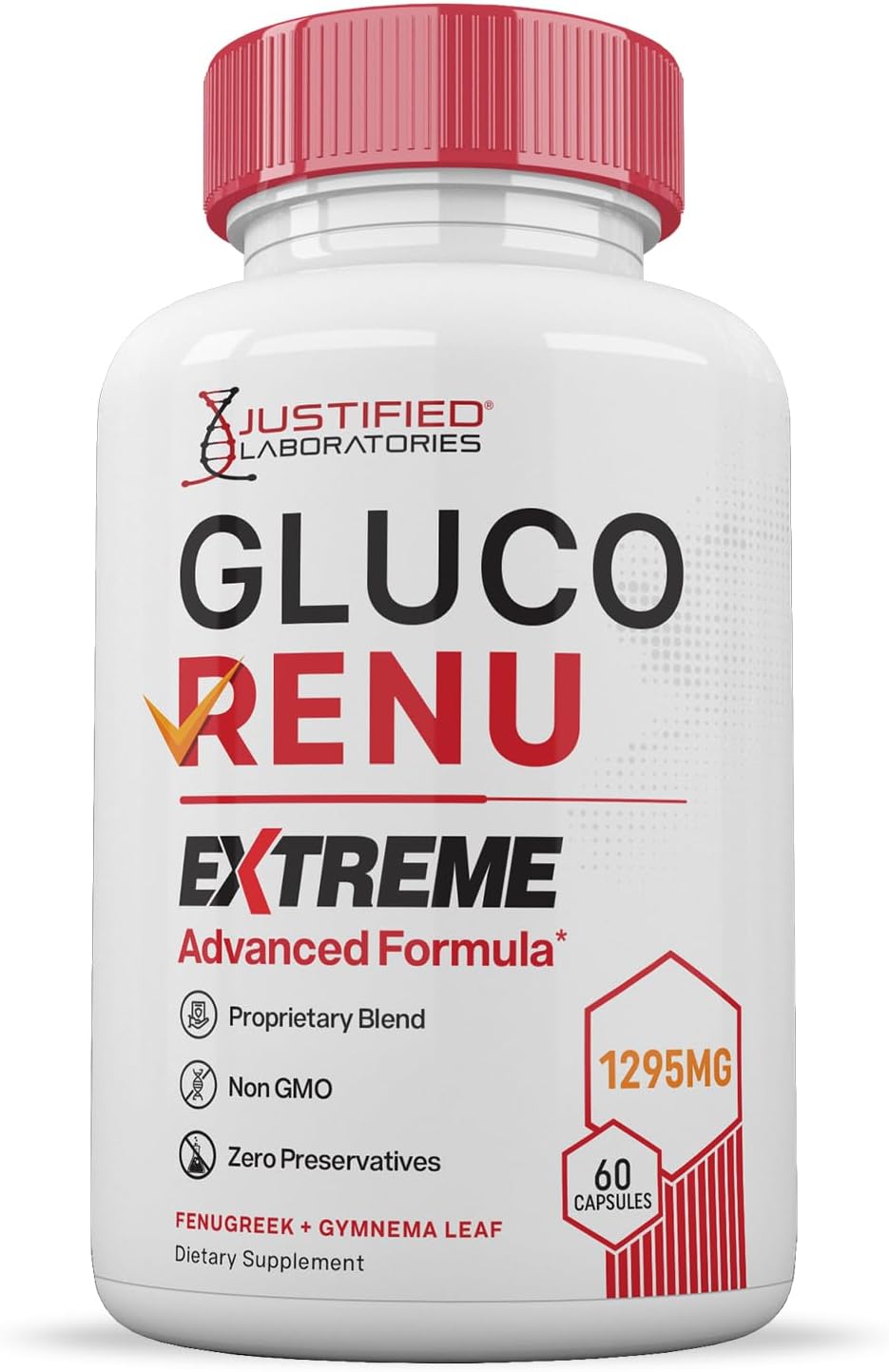 Gluco Renu Extreme 1295mg – 300 Cápsulas (Pack de 5)