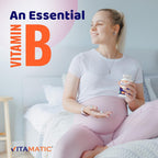 Ácido Fólico 1000 mcg (1 mg) - 240 Comprimidos Vegetarianos - Vitamatic