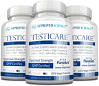 Approved Science TestiCare - Apoyo para la Salud Venosa - Castaño de Indias, Hamamelis - 6 Botellas - 270 Cápsulas - Vegano