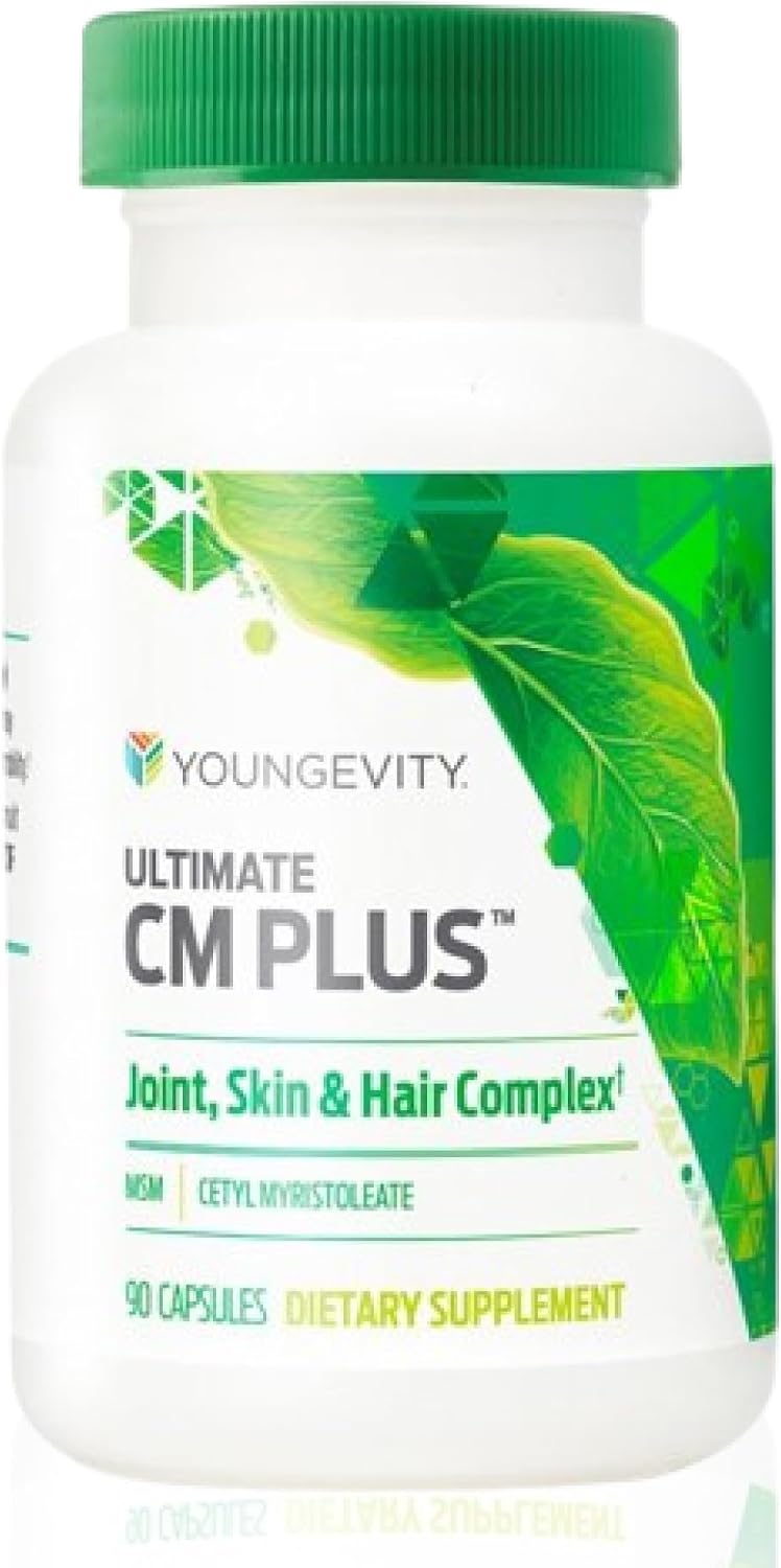 Youngevity Ultimate CM Plus - Complejo para la salud ósea y muscular (90 cápsulas)
