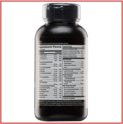 GNC Mega Men 50 Plus One Daily, 60 comprimidos – Image 3