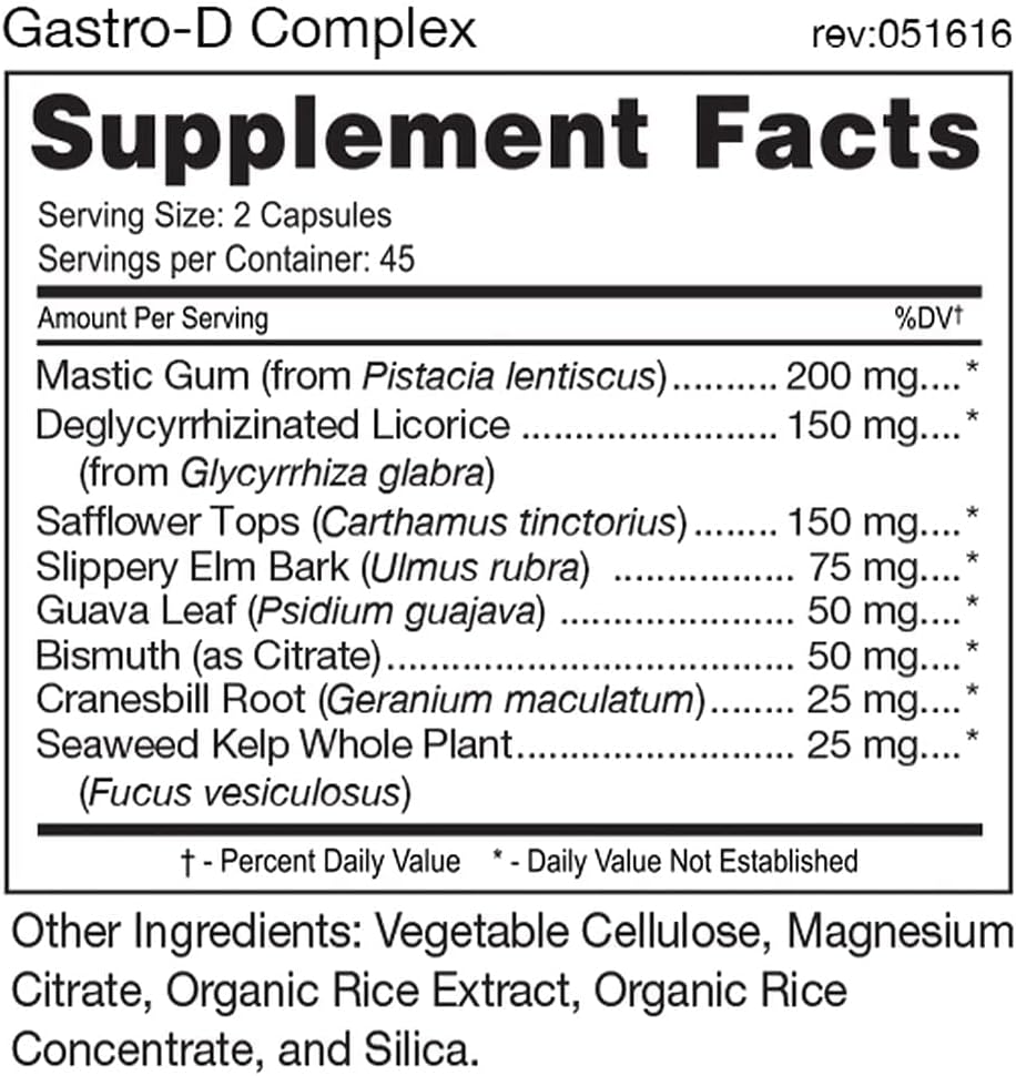 D'Adamo Personalized Nutrition - Gastro-D Complex 90 vcaps by D'Adamo Personalized Nutrition