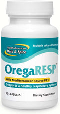 North American Herb & Spice, OregaRESP, 30 Cápsulas - Fórmula de Aceites Esenciales con Orégano Silvestre P73