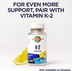KAL Vitamina D3 1000 IU (25 mcg) Comprimibles Sabor Menta Natural